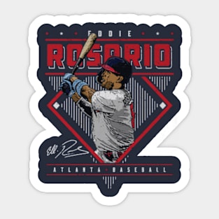 Eddie Rosario Atlanta Diamond Name Sticker